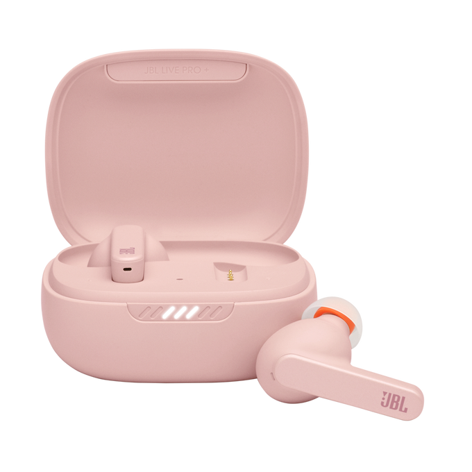 JBL Live Pro+ TWS - Pink - True wireless Noise Cancelling earbuds - Hero image number null
